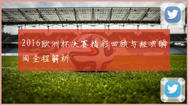2016欧洲杯决赛精彩回顾与经典瞬间全程解析